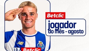 Além de Melhor Médio e Melhor Jovem, Froholdt é o Melhor Jogador da Primeira Liga em agosto - zerozero.pt