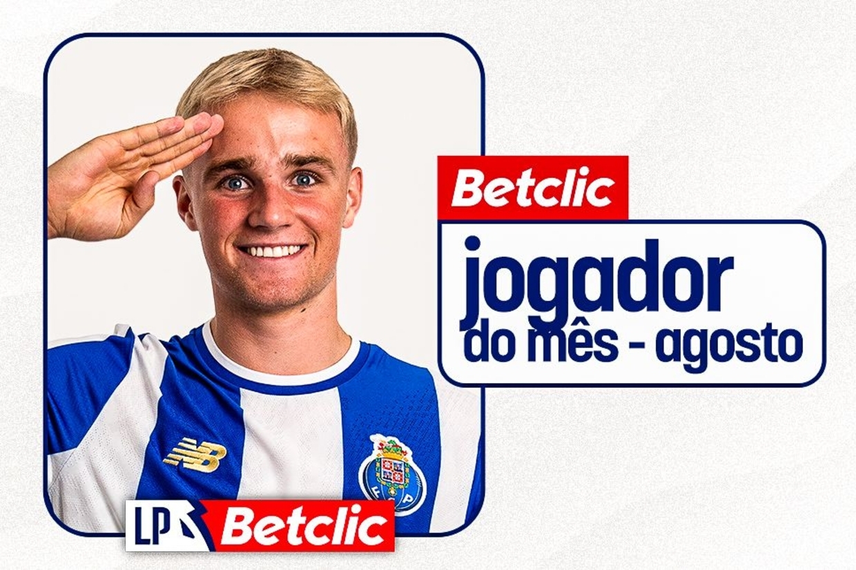 Além de Melhor Médio e Melhor Jovem, Froholdt é o Melhor Jogador da Primeira Liga em agosto - zerozero.pt