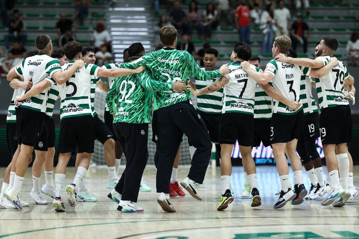 Sporting bate Kielce na Liga dos Campeões