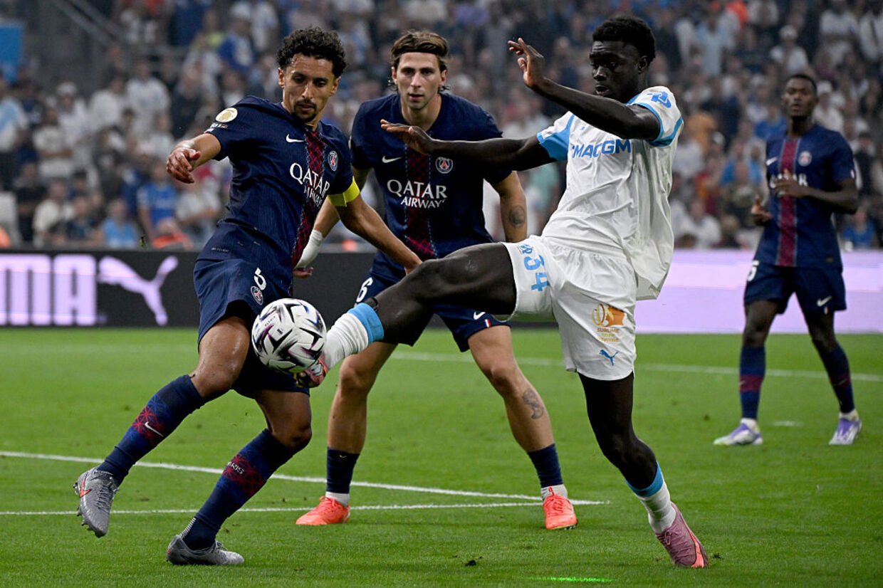Marseille aproveita desfalques e termina cedo com invencibilidade do PSG na Ligue 1 - zerozero.pt