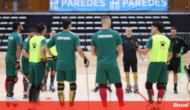 Portugal-Itália, 0-1 (1.ª parte) - Hóquei em Patins