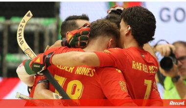 Portugal-França, 0-1 (1.ª parte) - Hóquei em Patins