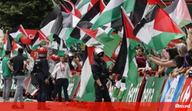Etapa 11 da Vuelta sem vencedor devido a protestos pró-Palestina - Vuelta