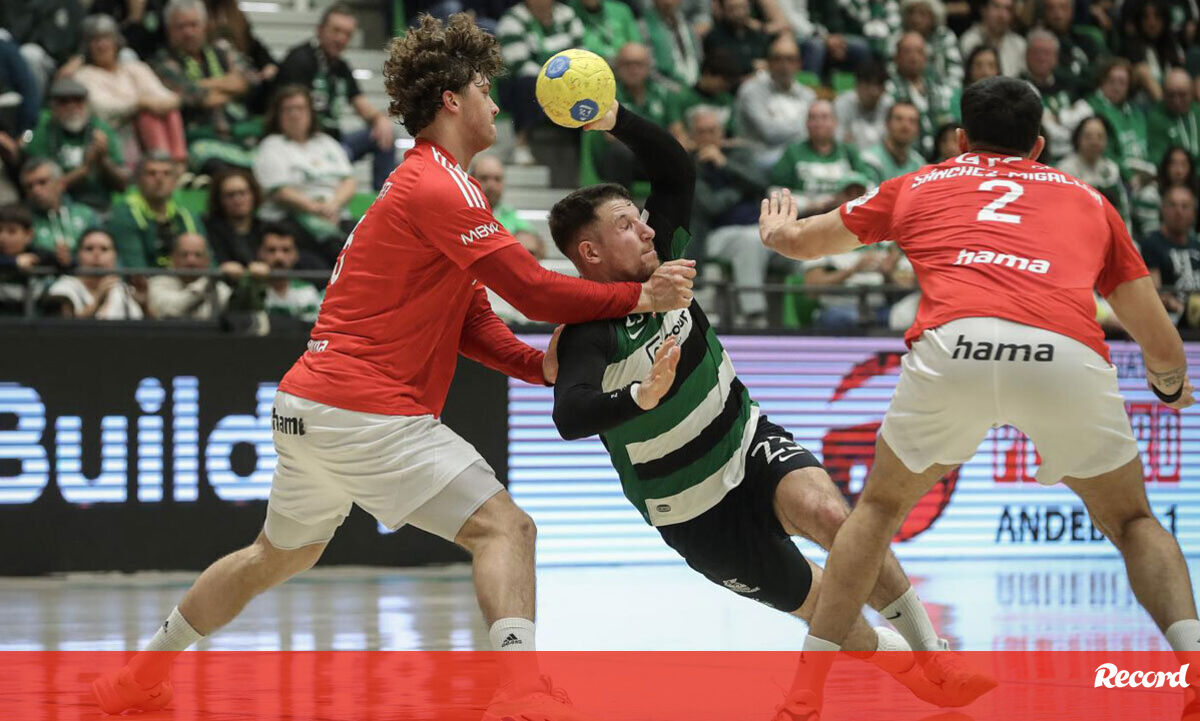 Sporting-Benfica, em direto - Andebol