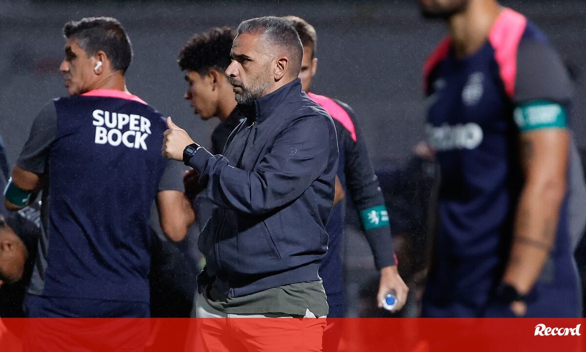 Rui Borges conta as horas para a Champions com um amuleto... inusitado - Sporting
