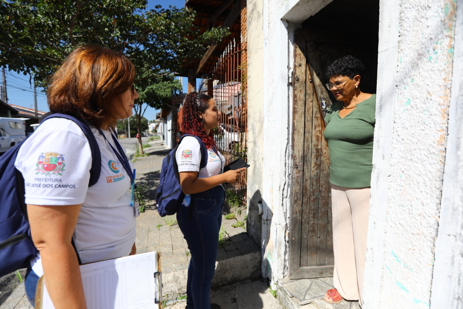 Agentes de Combate à Dengue iniciam Operação com Tablets. Foto: Claudio Vieira/PMSJC 28-02-2025