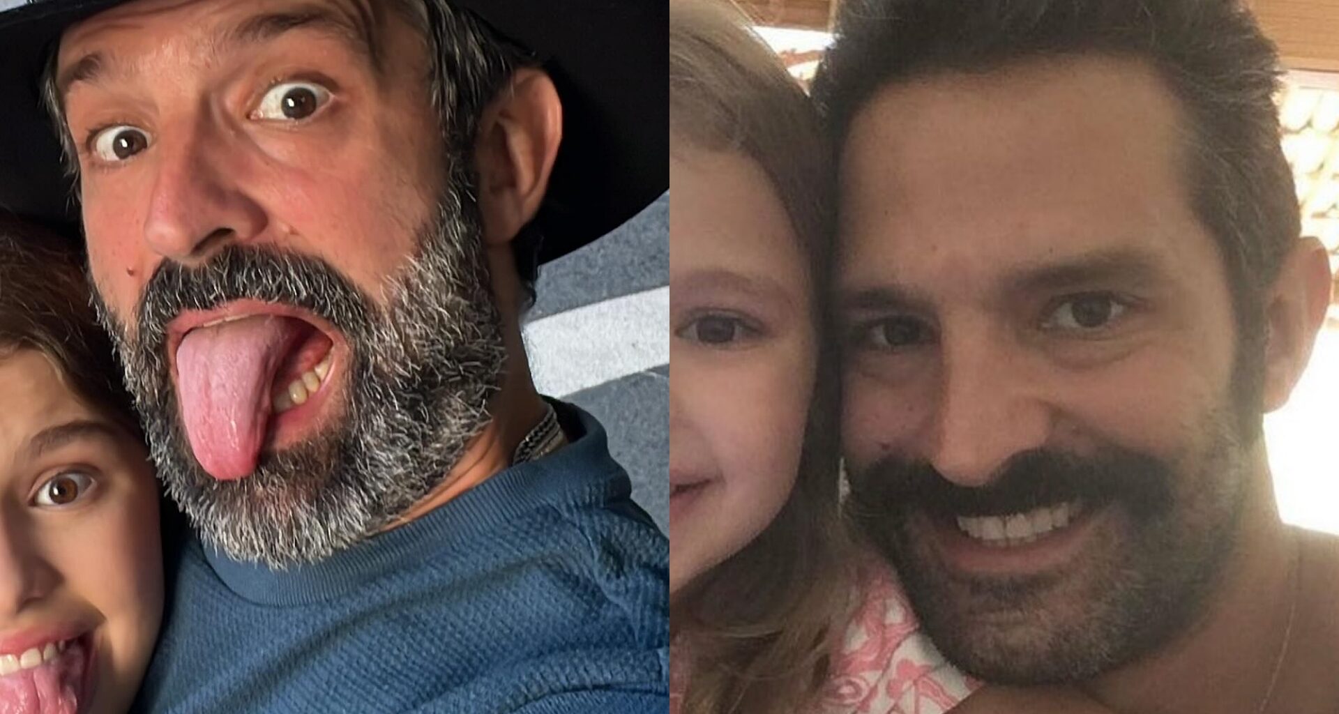 Iran Malfitano posta fotos com a filha