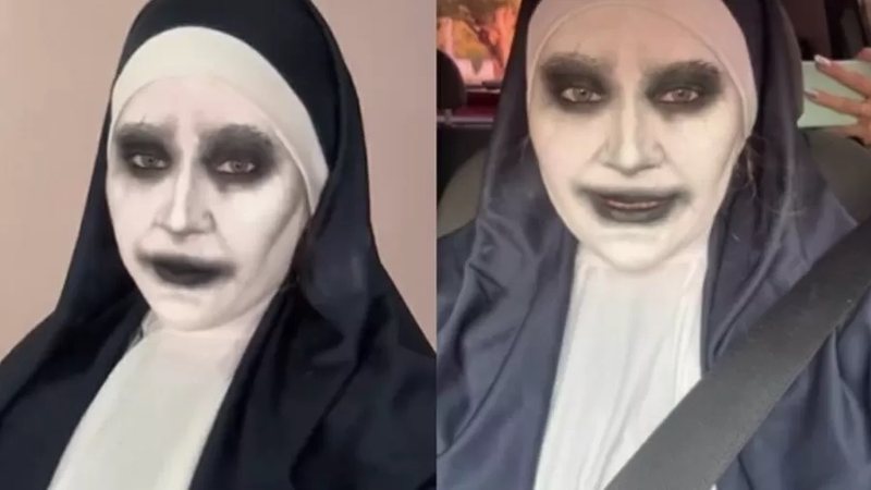 Fã se veste como freira de 'Invocação do Mal' e é barrada em shopping