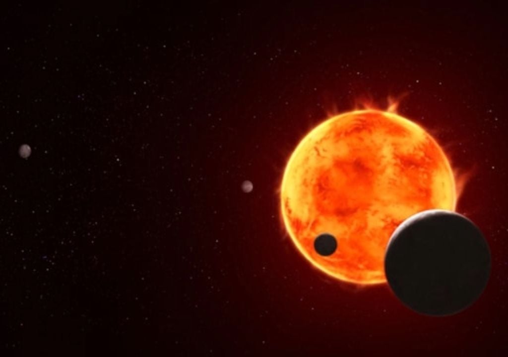 O JWST procura vida para além da Terra num exoplaneta potencialmente habitável.
