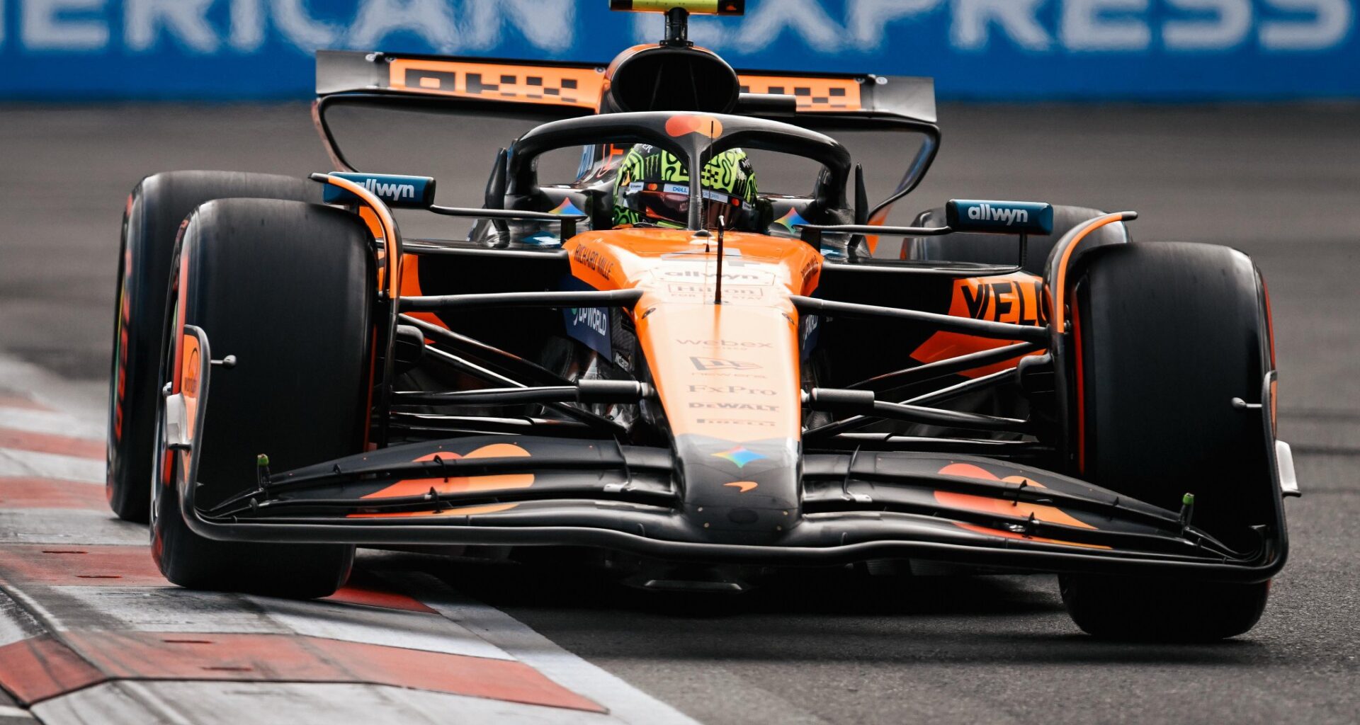 GP do Azerbaijão F1: Lando Norris foi o mais rápido no TL3