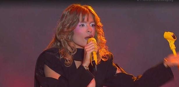 Luísa Sonza chama a atenção com maquiagem no The Town