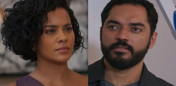 Maria de Fátima (Bella Campos) e Mário Sérgio (Thomas Aquino) em Vale Tudo