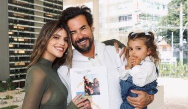Paulo Vilhena comenta diferença de idade com a esposa e paternidade aos 46