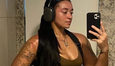 Filha de Carla Perez e Xanddy mostra abdômen torneado após treino; amplie