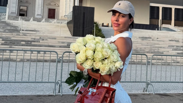 As imagens de Georgina Rodríguez no Santuário de Fátima