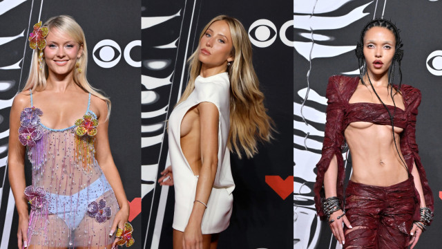 O calor aperta? Os looks mais despidos dos MTV Video Music Awards