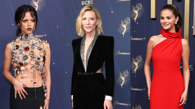 Os famosos mais bem vestidos da passadeira vermelha dos Emmy Awards