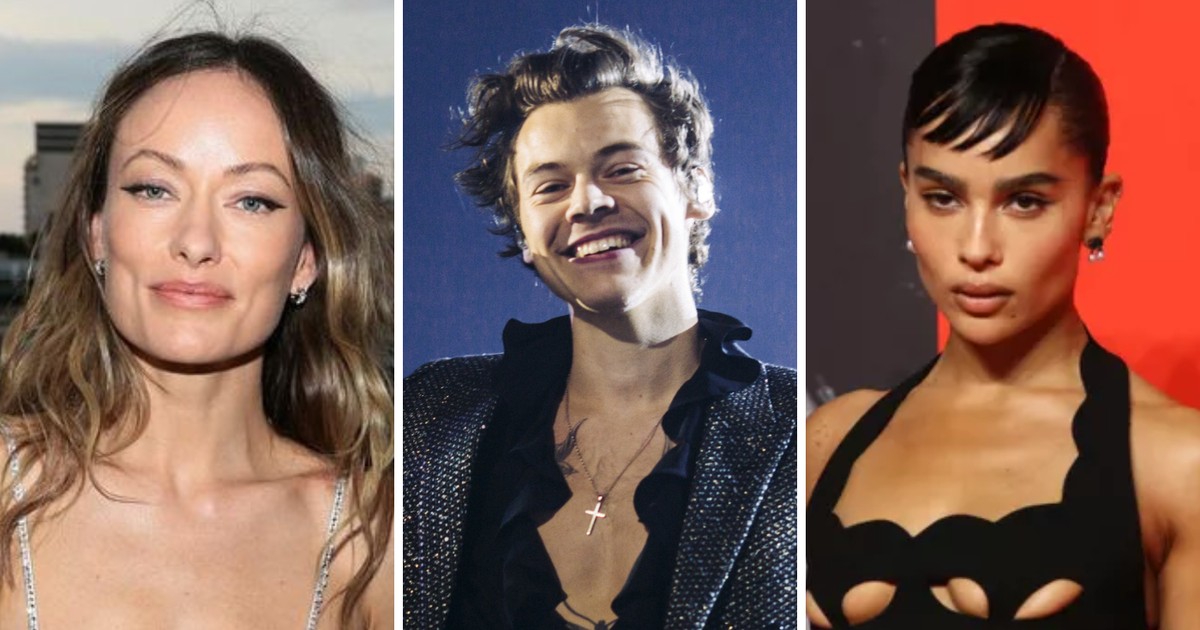A reação de Olivia Wilde ao romance de Harry Styles, seu ex, com sua amiga Zoë Kravitz, segundo jornal: 'Super constrangedor' | Celebridades