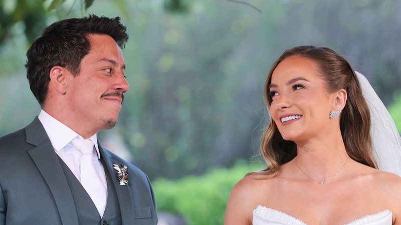 Renato Albani e Juliana Fructuozo realizam casamento luxuoso de três dias