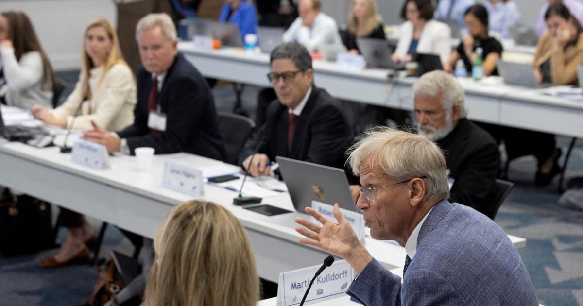 Consultores de Kennedy votam contra vacina SCR-V …