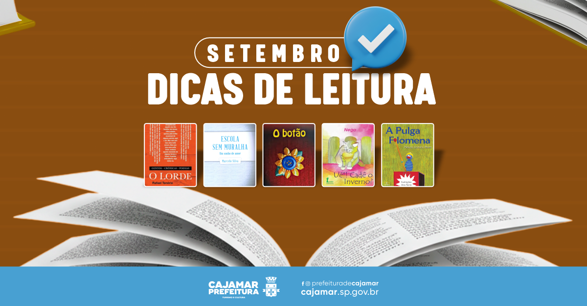 Dicas de leitura para você se inspirar neste mês! – Notícias