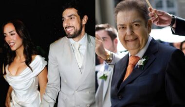 Filha de Faustão recebe sacos de ração como presente de casamento