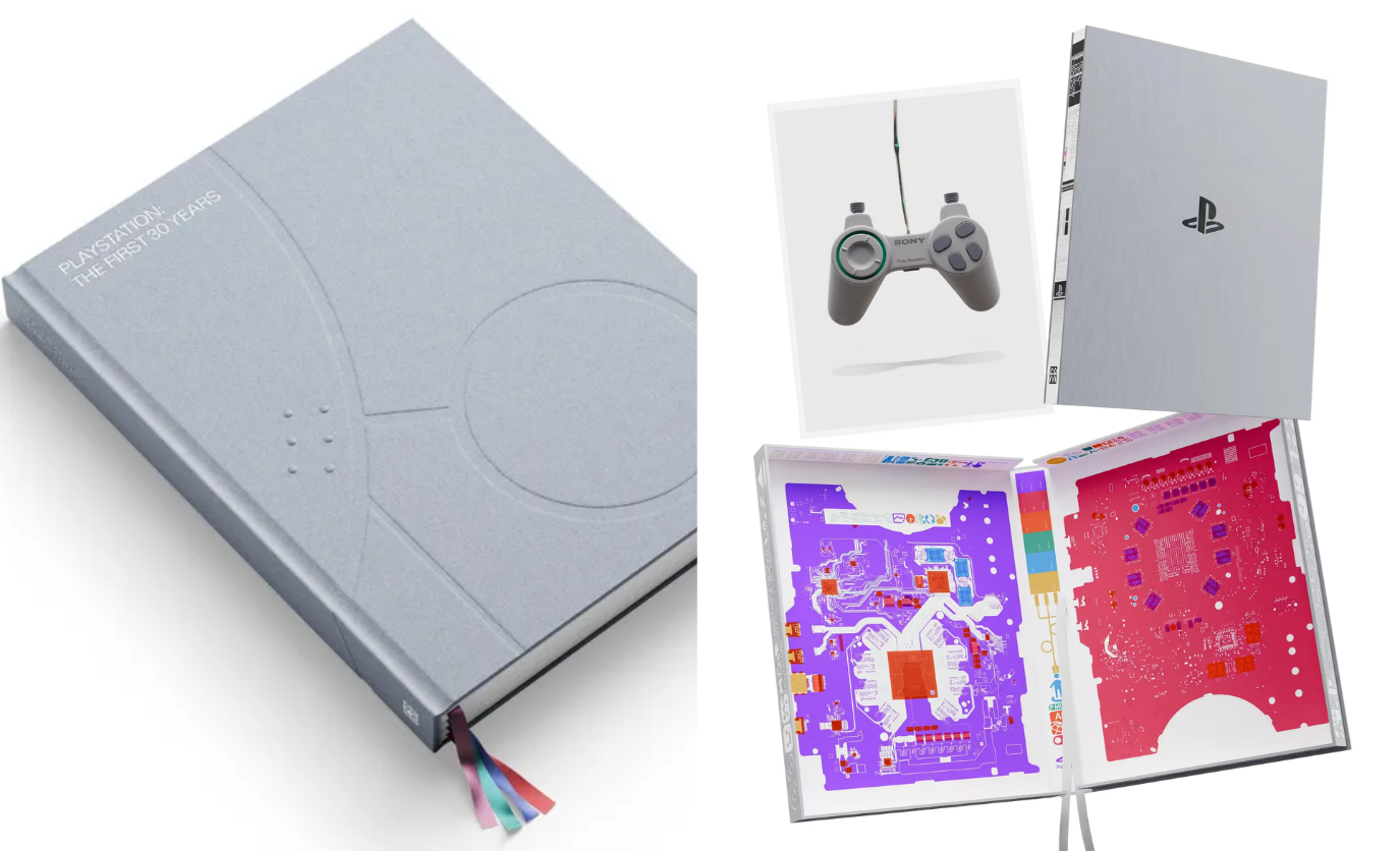 Sony lança livro fotográfico dos 30 anos do PlayStation