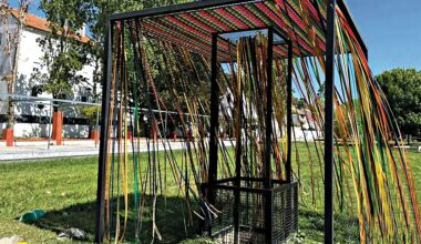 Esculturas de Joana Vasconcelos vandalizadas