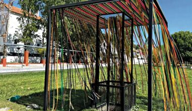 Esculturas de Joana Vasconcelos vandalizadas