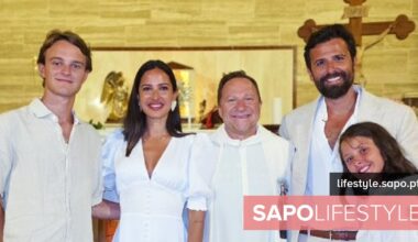 "Que loucura"! Rodrigo Gomes renova votos de casamento na Sardenha - Atualidade