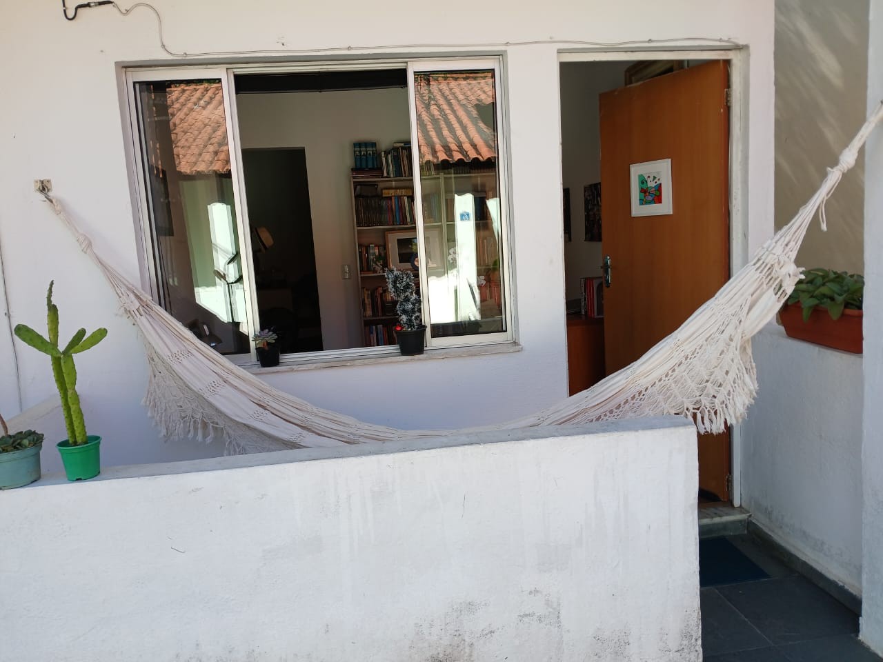 A entrada da casa do ator de Jaime Leibovitch — Foto: Arquivo pessoal