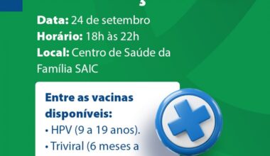 Prefeitura de Chapecó promove Corujão de Vacinação na quarta-feira