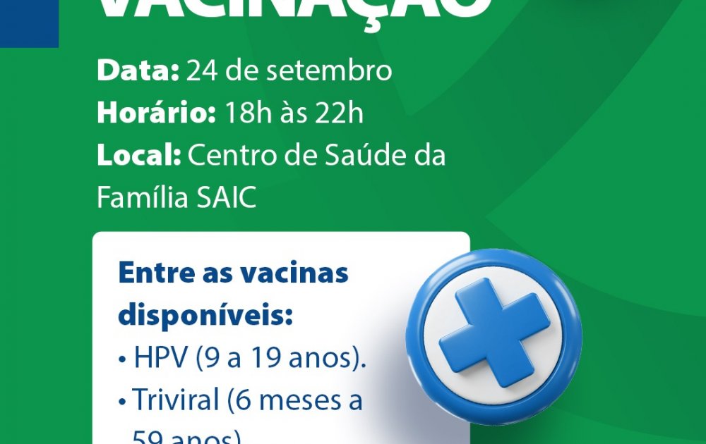 Prefeitura de Chapecó promove Corujão de Vacinação na quarta-feira