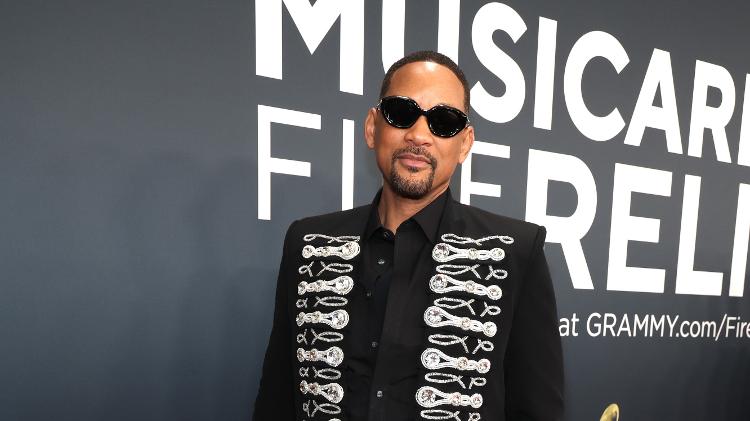 Will Smith no tapete vermelho do Grammy 2025
