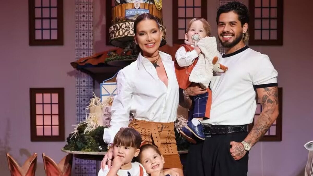 Virgínia e Zé Felipe se reencontram em meio a aniversário polêmico do filho; veja fotos