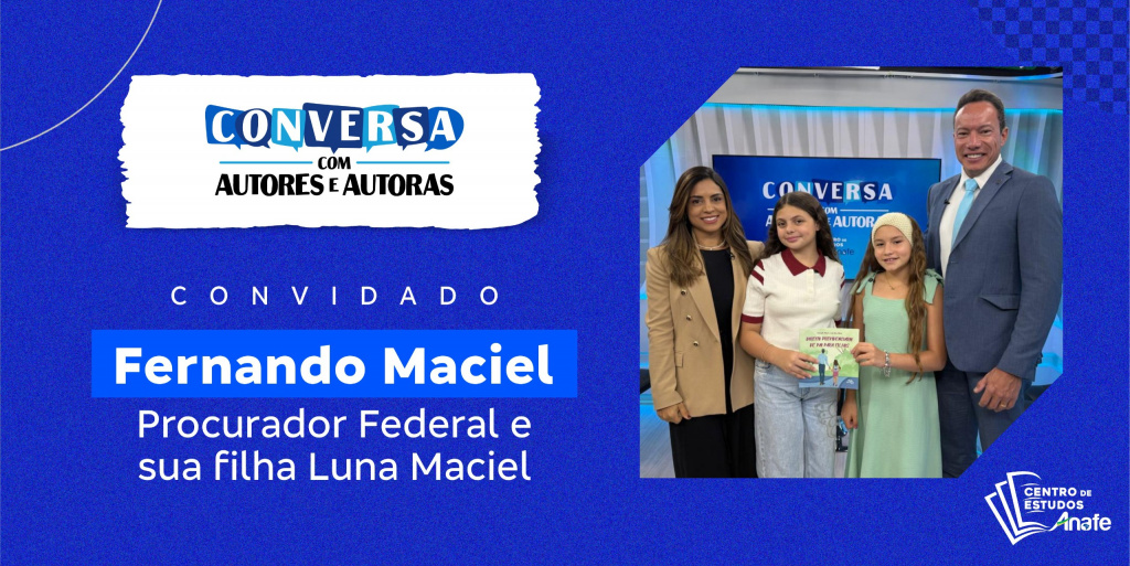 Neste Dia das Crianças, o Centro de Estudos da ANAFE lança edição especial do “Conversa com Autores e Autoras”