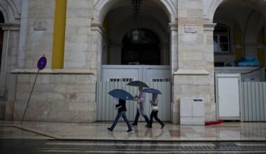 Viseu, Aveiro e Coimbra sob aviso vermelho devido à chuva