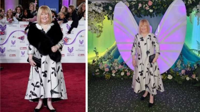 Susan Boyle aparece com visual renovado em noite de premiação em Londres