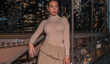 Será o novo brinquedo de Georgina mais valioso do que o anel de noivado?