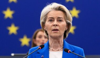 Não caiam na armadilha de Putin, diz von der Leyen enquanto luta contra duas moções de censura