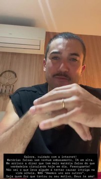 Ricardo Vianna, noivo de Lexa, rebate rumores sobre crise com a sogra; vídeo