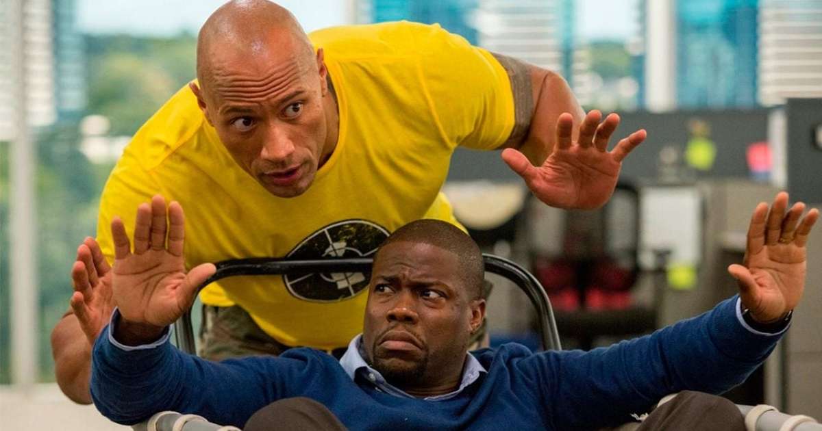 The Rock provoca Kevin Hart, um de seus parceiros mais antigos em Hollywood, ao compará-lo com Emily Blunt em Coração de Lutador