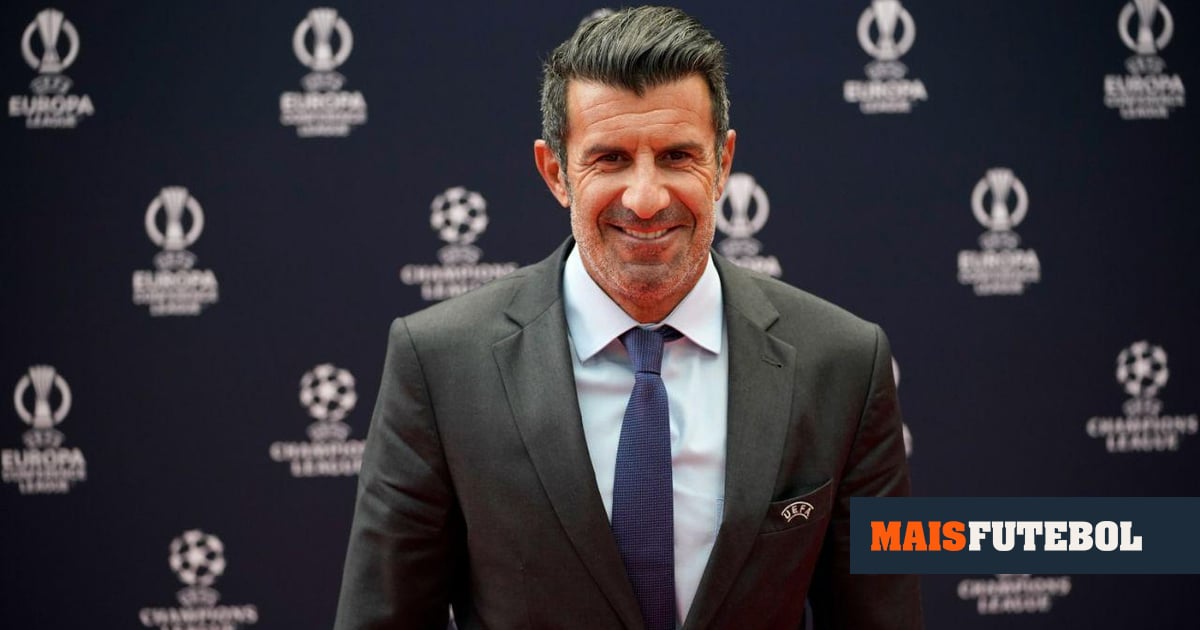 Figo volta aos camarotes do Barcelona 25 anos depois