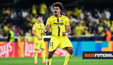Champions: Veiga responde a Conceição no empate entre Villarreal e Juventus