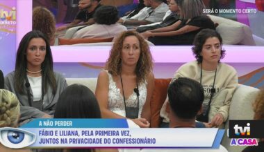 Bruna e Liliana em confronto depois de Sanção de Fábio: «Está se a prejudicar por tua causa» - Secret Story
