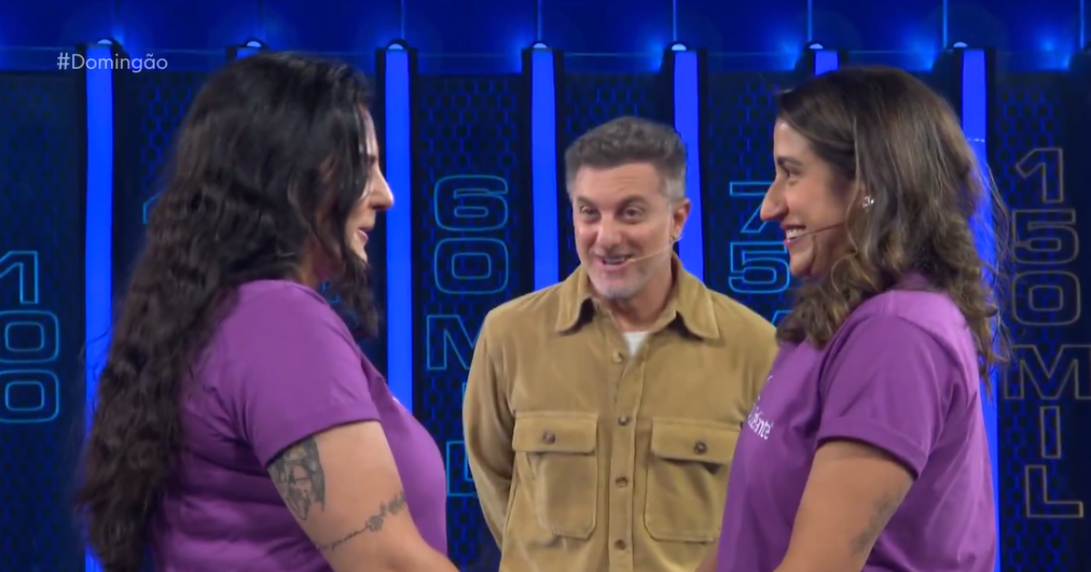 Luciano Huck revela perdas de pets e dupla vence R$ 89 mil no The Wall