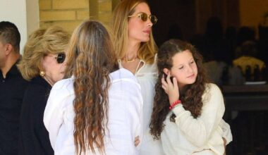 Schynaider Moura, filhas, família, Ronaldo e mais amigos famosos se reúnem em missa de 7º dia de Anne Marie após morte precoce aos 16 anos
