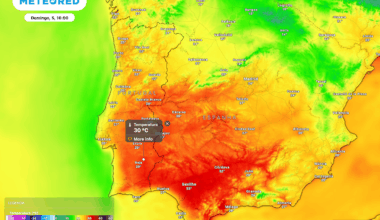 reforço da crista subtropical resultará na continuidade de temperaturas elevadas
