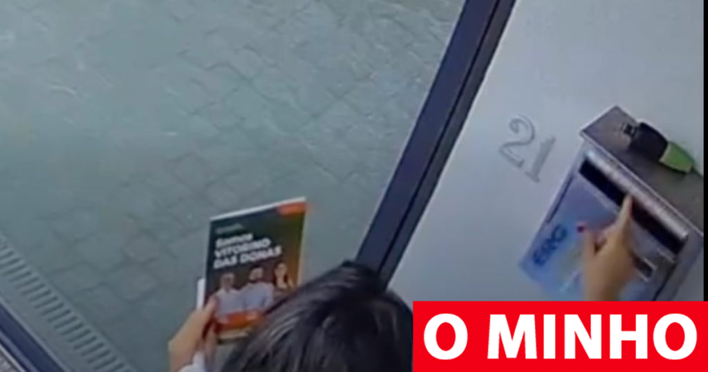 'Apanhada' a retirar propaganda do PSD de caixa de correio alheia em Ponte de Lima