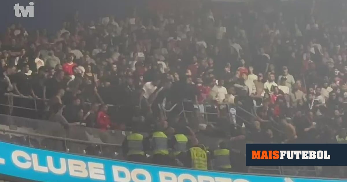 Pancadaria entre adeptos do Benfica no Dragão - Maisfutebol